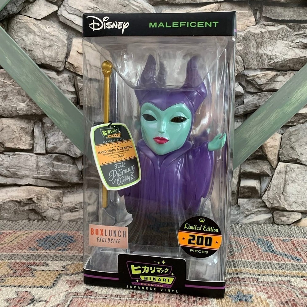 Funko Hikari Disney Maleficent Limited Edition Box Lunch Exclusive Vinyl Doll